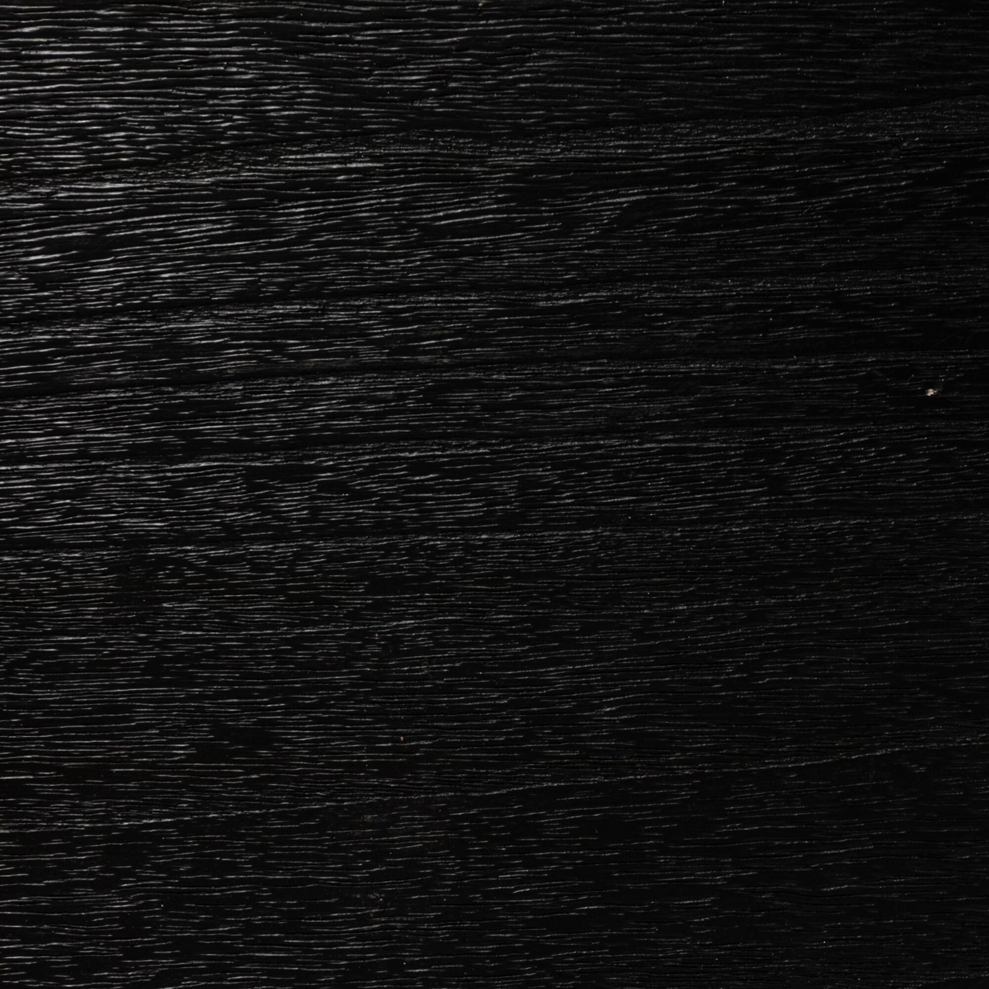 Hello Honey® Black Sturdy Fir Wood Side Table